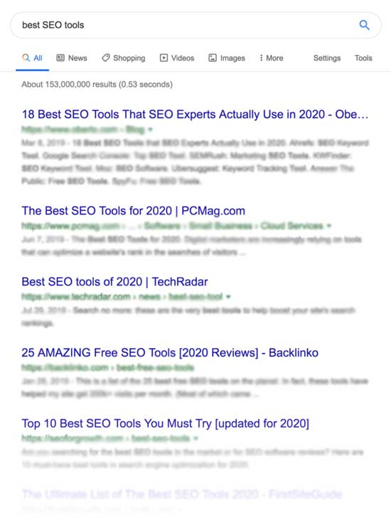 نتایج جستجوی Best seo tools