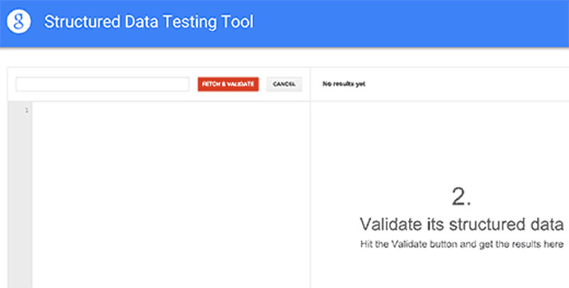 Google Test Structured Data Test Tool برای تست rich snippet در وردپرس