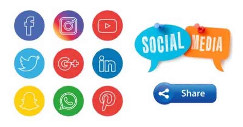 دکمه‌های اشتراک‌گذاری اجتماعی باعث افزایش محبوبیت سایت شما می‌شود
